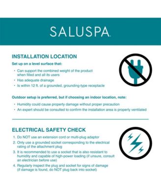 Bestway Hawaii 4 Person Smart AirJet Inflatable Hot Tub with App Control