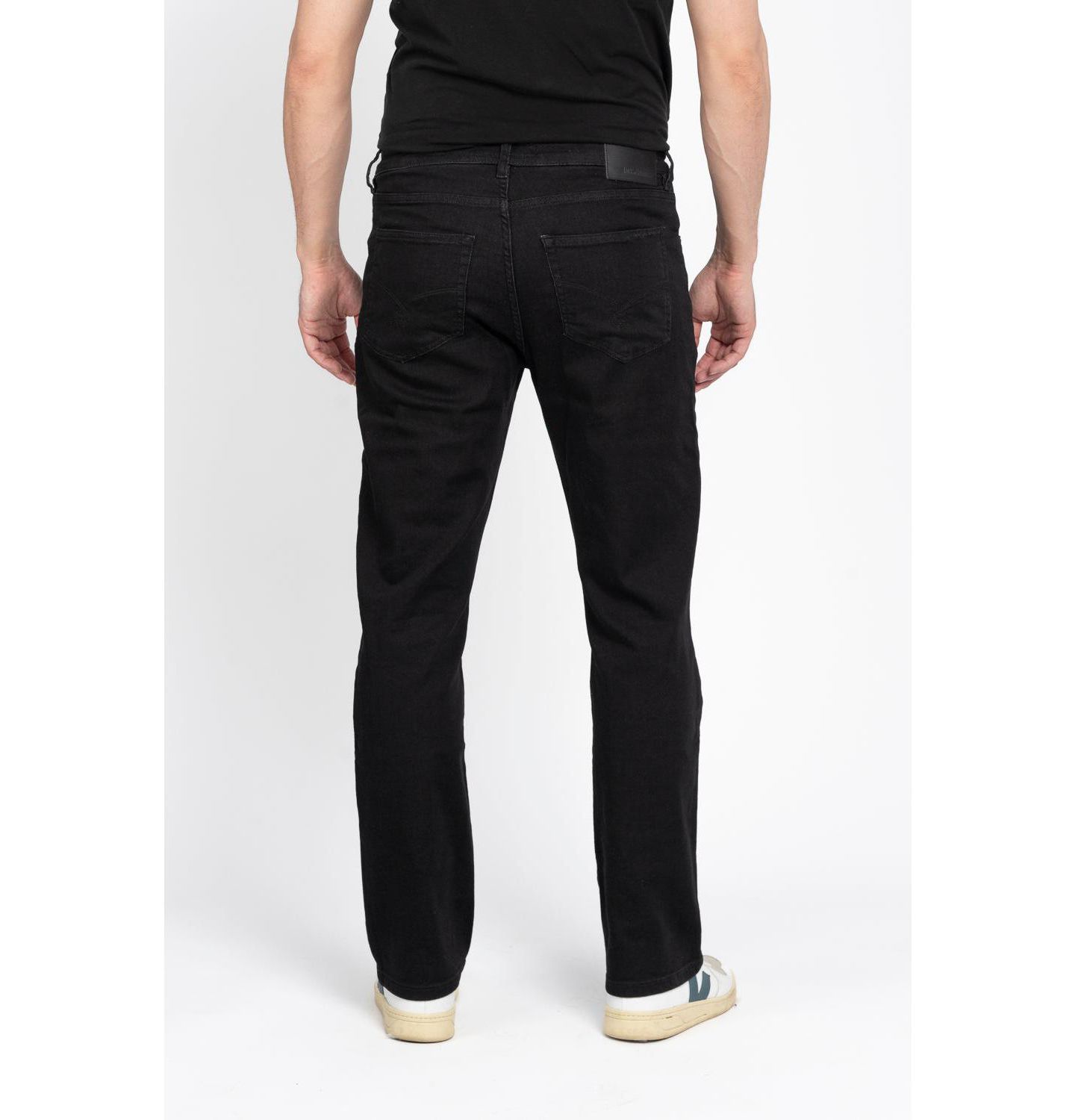 Мужские джинсы Jack Of Spades High Roller Fit Medium Blue, цвет: Угольно-чёрный — фото 2