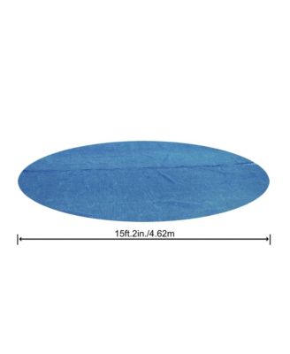 Round Solar Cover for 15' and 16' Above Ground Pools, Blue (Cover Only)