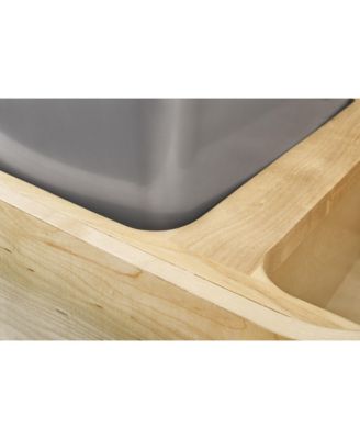 Double Pullout Trash Cans 35 qt. w/ Soft-close Slides, 4WCSC-2135DM-2