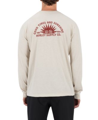 Men's Sunshine Slub Crewneck Long-Sleeve T-Shirt
