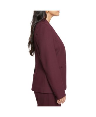 Women's Lennox Collarless Ponte Blazer