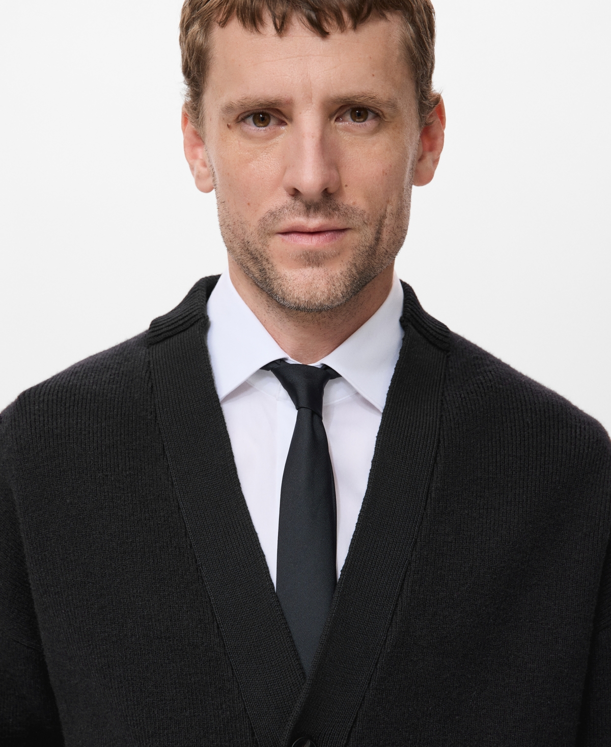 Mango Men's Relaxed-Fit Knitted Cardigan