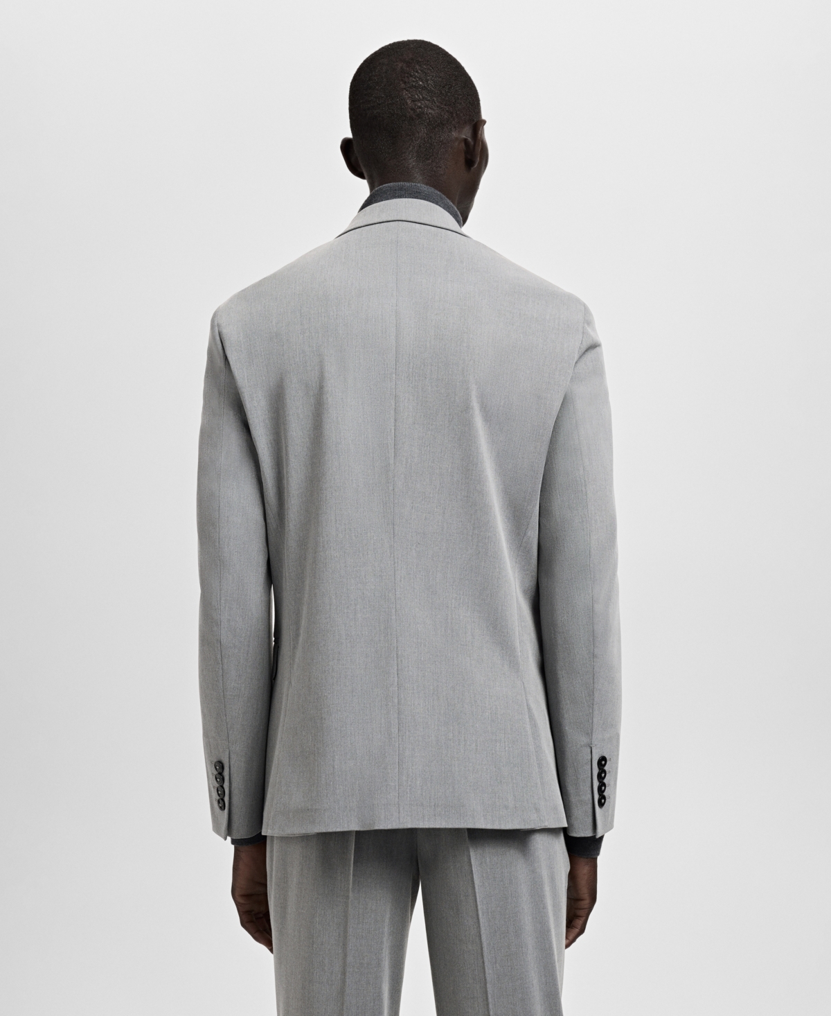 Mango Men's Stretch Fabric Super Slim-Fit Suit Jacket