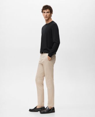 Men's Wool Round-Neck Sweater