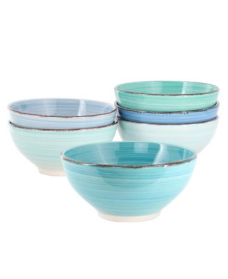 Blue Ridge Cereal Bowls, Set of 6