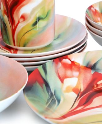 Autumn Storm 16-Pc. Dinnerware Set, Service For 4