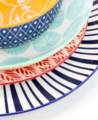 Giovanna 16-Pc. Dinnerware Set, Service For 4