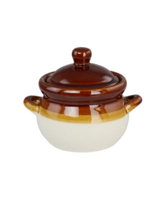 Double Handle Soup Bowls, Set of 4