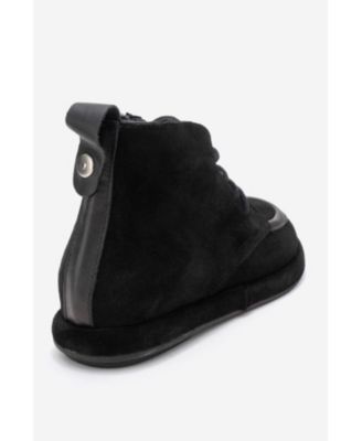 Women Martas Leather Zip Boot