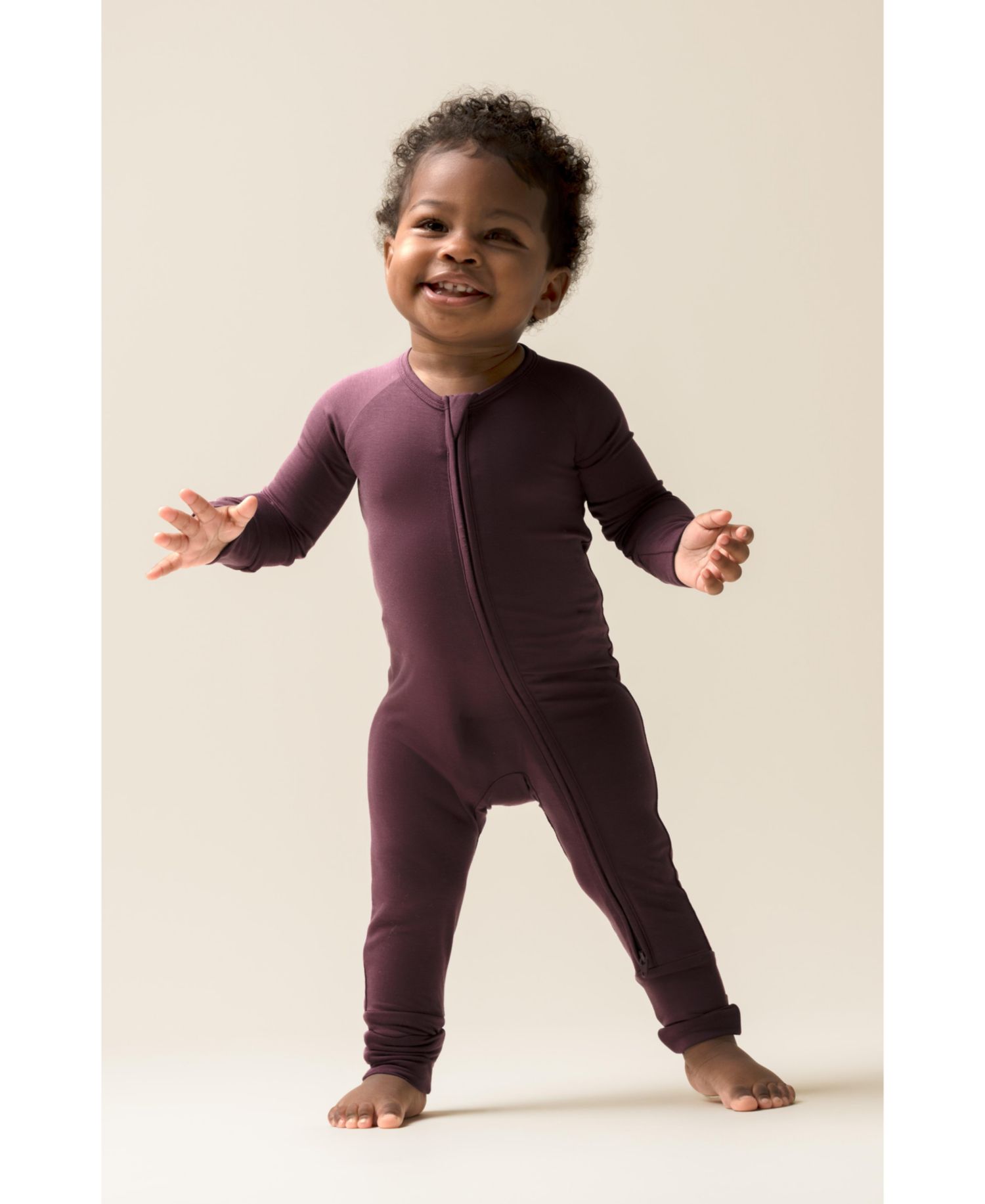 Zip Up Baby Pajamas