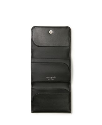Halo Fine Grain Leather Trifold Wallet