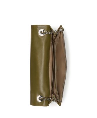 Deco Medium Fine Grain Leather Soft Shoulder Bag