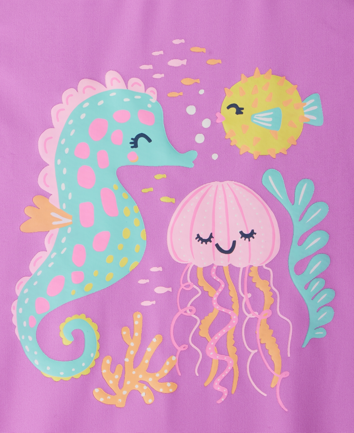 Epic Threads Toddler Girls' 2T-5T Sea Friends Graphic Ruffled One-Piece Swimsuit, Macy's Exclusive