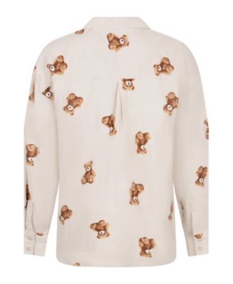 Hunkemoller Women's Jacket Flannel Twill Bear