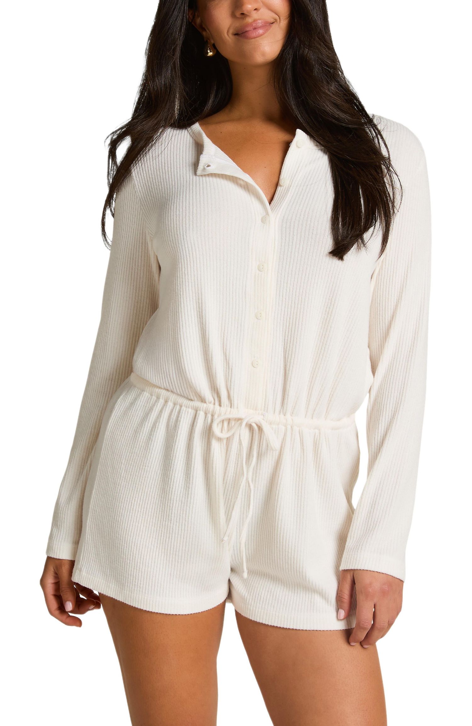 Hunkemoller Women's Onesie Short Jersey Rib