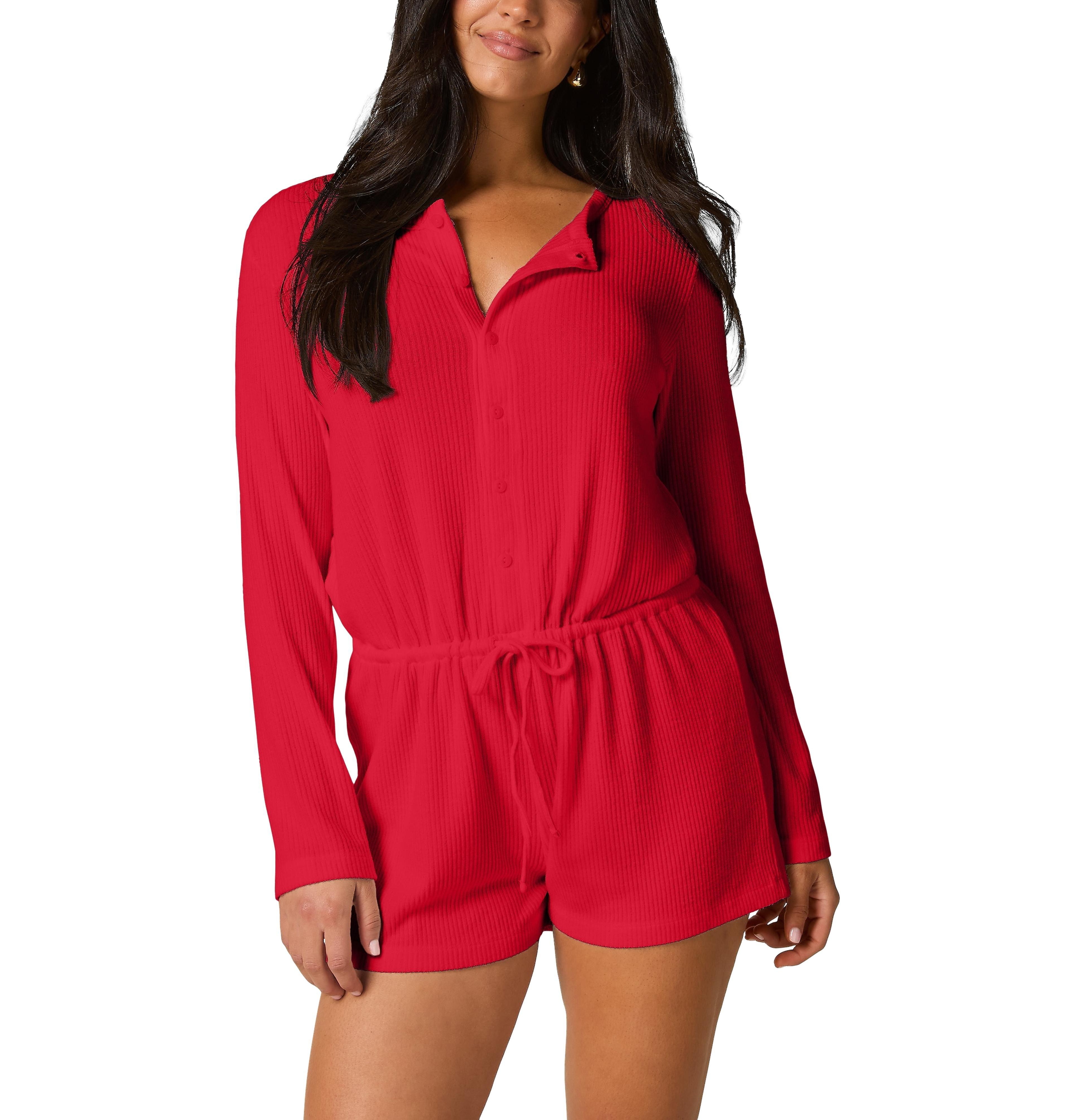 Hunkemoller Women's Onesie Short Jersey Rib