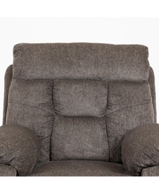 Electric Lift Recliner Chair with Heating and Massage, Power Lift Sofa Chair with 2 Cup Holders, Storage Pocket, 2 remote controls