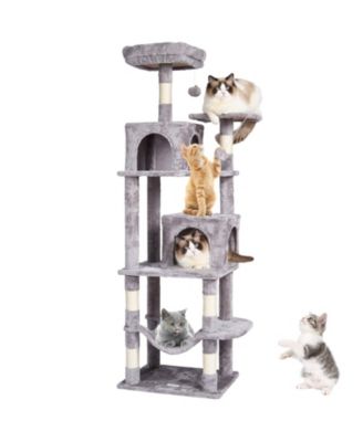 63" Multi-Level Cat Tree with 2 Condos