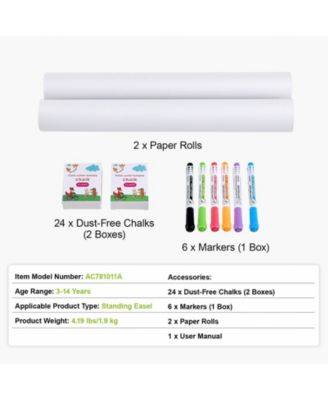 32-Piece Complete Easel Art Set for Standing Easels