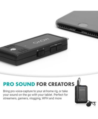 WMX-1-UL Wireless USB and USB-C Lavalier Microphone System for Computers