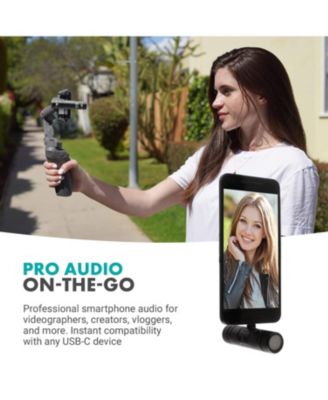 DoubleMic-UC Dual Capsule Phone Microphone for USB-C Devices