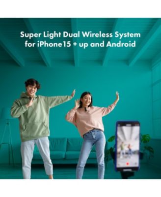 Wireless Mini UC Duo - Ultracompact Rechargeable Wireless Lavalier Microphone System for Android