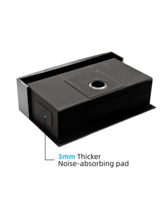 33x21x10inch Farmhouse Apron Single Bowl Kitchen Sink Stainless Steel