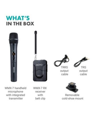 WMX-7-TH-RX VHF Handheld Wireless Microphone System for Cameras