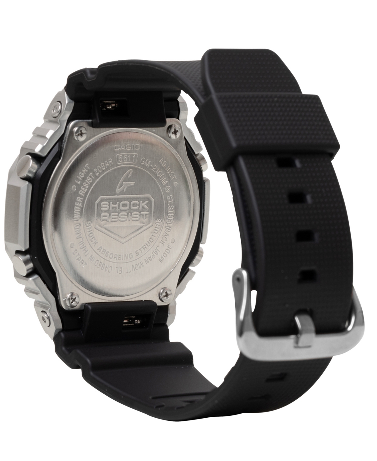 G-Shock Men's Japanese Quartz Black Resin Watch 44.4mm