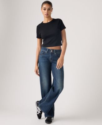 Women's Super Low Rise Loose Fit Jeans