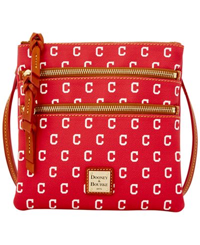 Dooney & Bourke Triple Zip Crossbody Bag MLB Collection