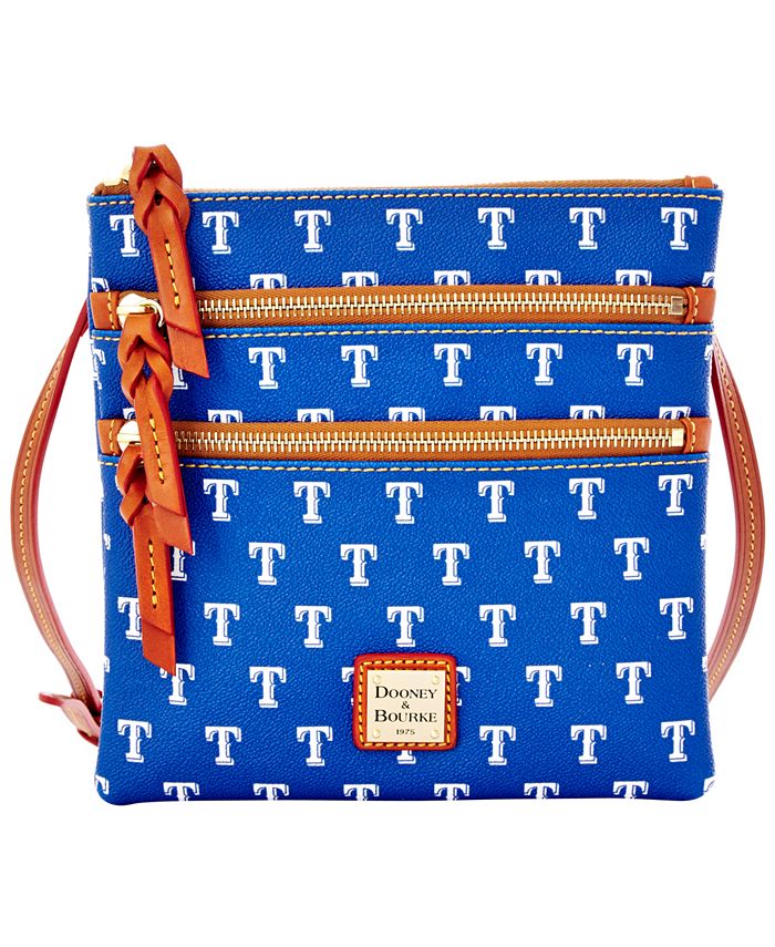 Dooney & Bourke Texas Rangers Triple Zip Crossbody Bag - Macy's