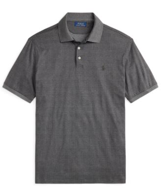 Men's Glen Plaid Polo Shirt