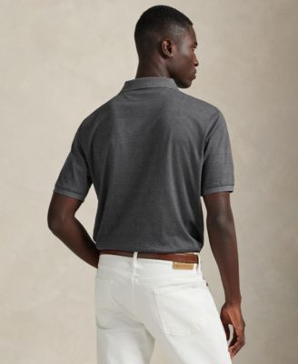 Men's Glen Plaid Polo Shirt