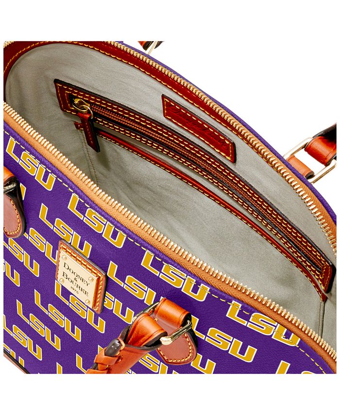 Dooney & Bourke LSU Tigers Zip Zip Satchel Macy's