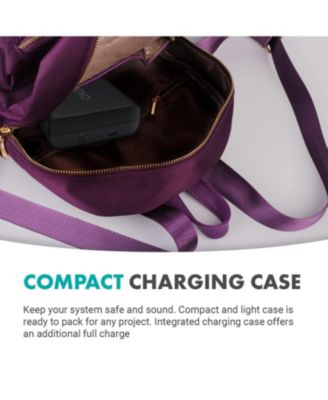 WMX-2-C-DUO Dual Wireless Lavalier Microphone System with Charging Case for iPhone 15 and up