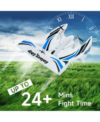 3-in-1 Water Land Air RC Plane, 2.4G 3-Channel with 2 Batteries & 20 Min Flight