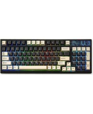 New YZ98 Gasket Mechanical Keyboard 99 Key Hot Swappable BT5.0/2.4G/USB-C Wireless Gaming with 5-Layer Sound Padding NKRO 98% Layout with RGB
