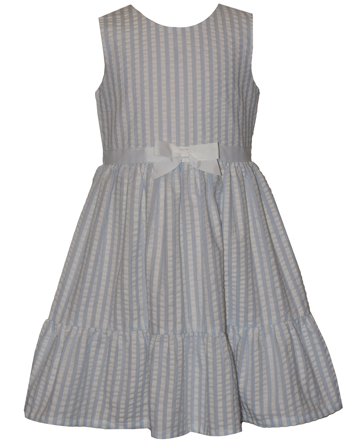 Bonnie Jean Girls' 2T-6X Floral Round Neck Dress and Cardigan, 2-Piece Set