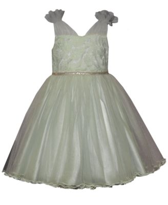 Girls' 2T-6X Embroidered Ballerina Party Dress