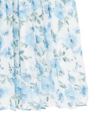 Girls' 7-16 Floral V-Neck Maxi Dress