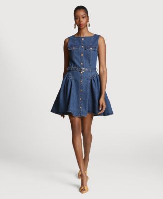 Women's Boat Neck Short Dress