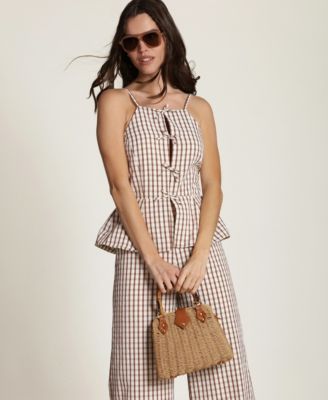 Women's Twofer Square Neck Jumpsuit