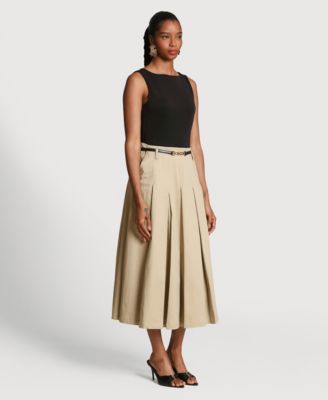 Women's Release Pleat Skirt Combo Dress