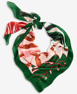 Tropical Oversized Square Scarf