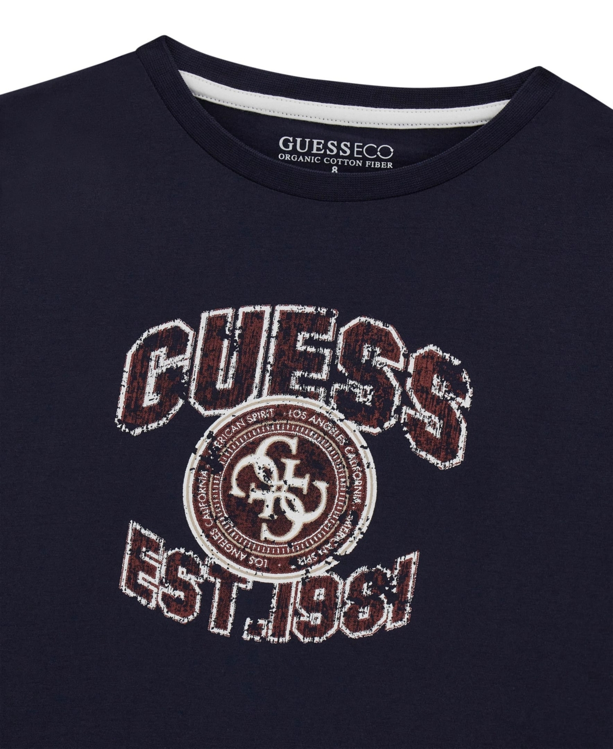 Guess Boys' 8-18 Crewneck T-Shirt