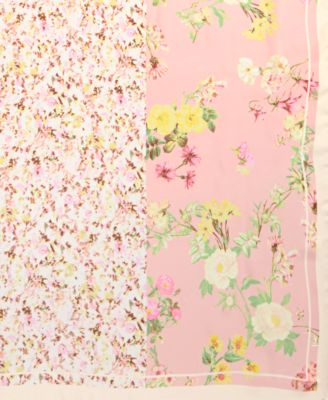 Mixed Floral Print Scarf
