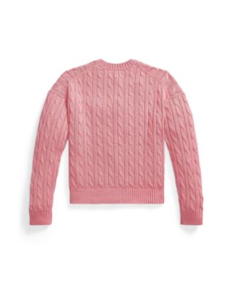 Girls' 7-16 V-Neck Sweater