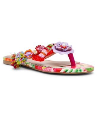Women's Doloris Floral Thong Flat Sandals